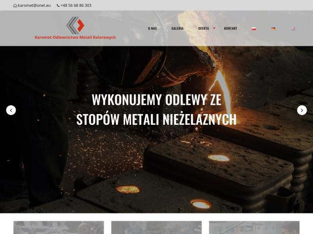 Karomet Odlewnictwo Metali Kolorowych 