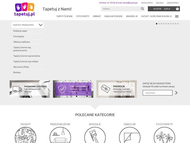 tapetuj.pl Sklep internetowy