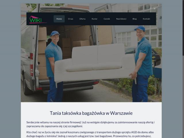 Taxi Bagażówka Wiki Warszawa