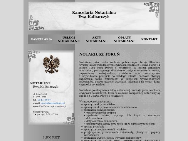 Kancelaria Notarialna Ewa Kalbarczyk