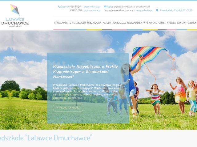 Niepubliczne przedszkole i żłobek - Latawce dmuchawce