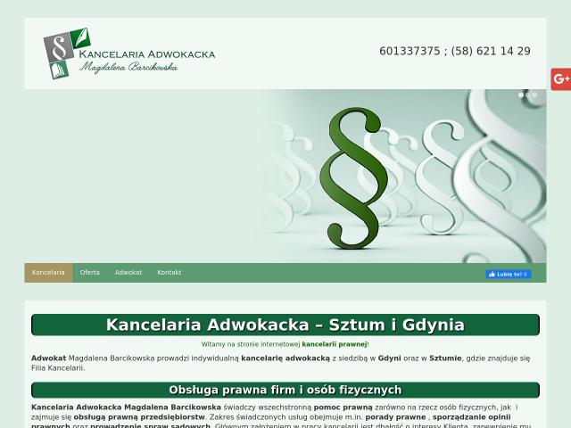 Kancelaria Adwokacka Magdalena Barcikowska
