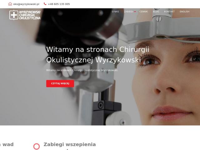 Klinika Okulistyczna Zbigniew Wyrzykowski