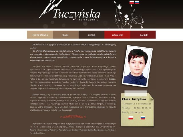 Tuczyńska TŁUMACZENIA