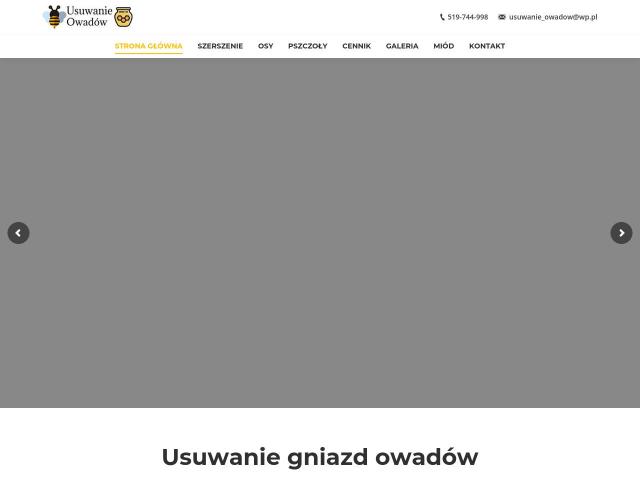 Usuwanie Owadów